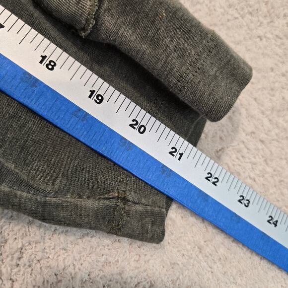 Chico's Full Zip Embroidered Cotton Jacket Chico's Size 1 (S) Moss Green - Picture 7 of 10